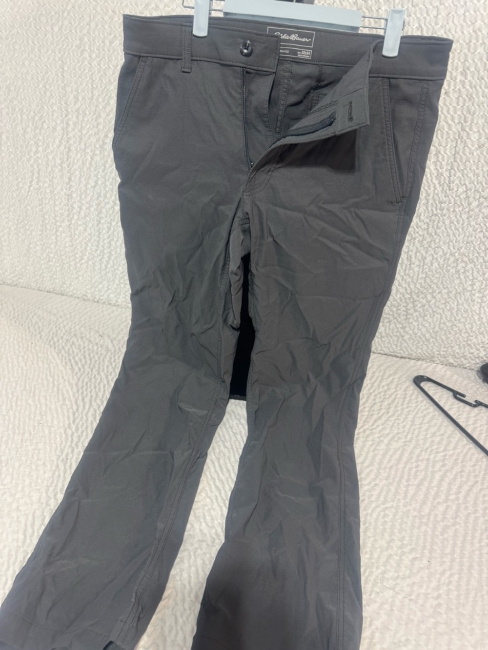 Eddie Bauer Men’s Dark Gray Casual Stretch Joggers